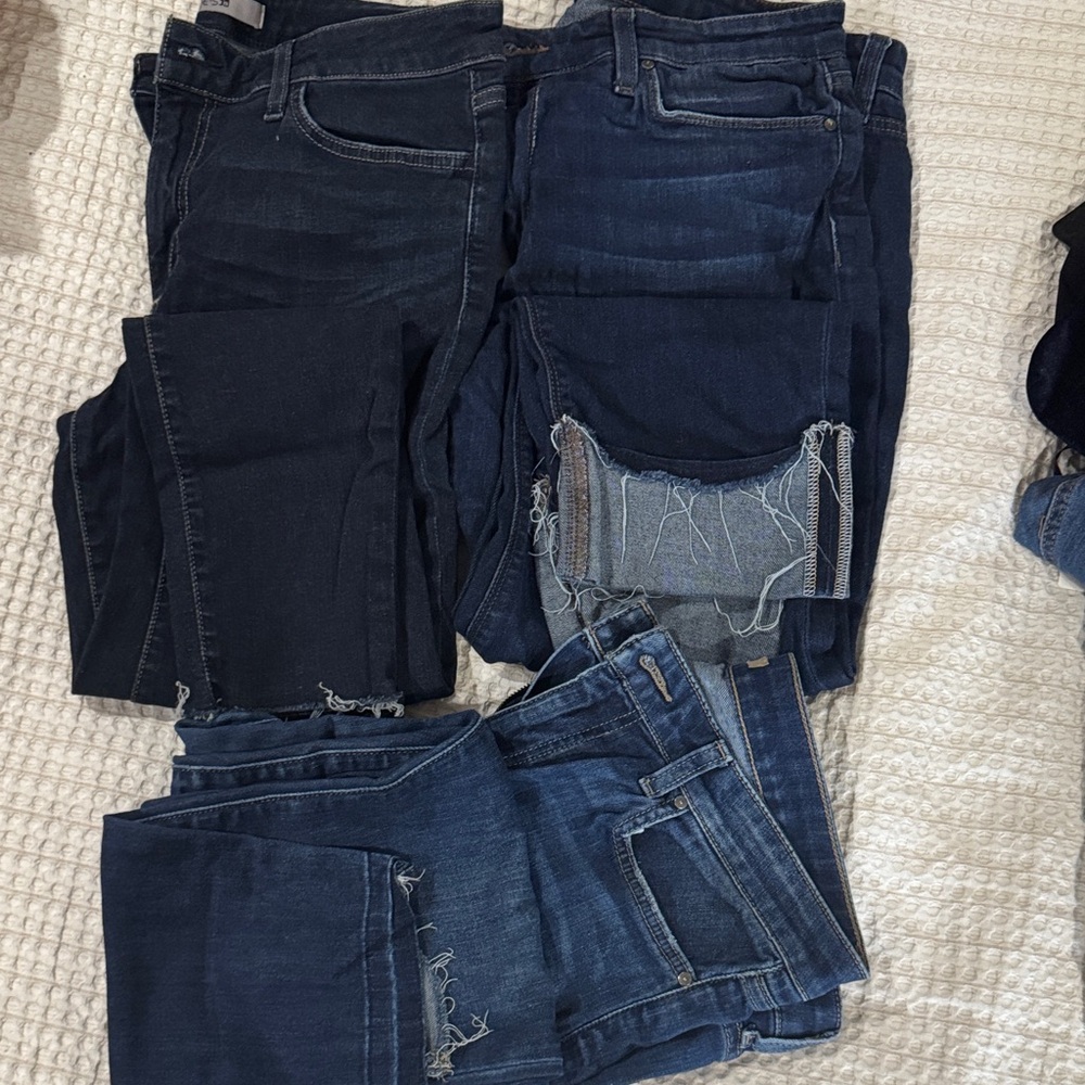 Joe's Jeans Women's Navy and Indigo Skinny Jeans